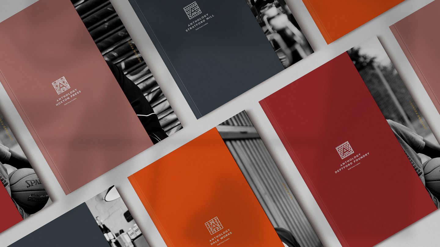 Anthology Brochure Covers